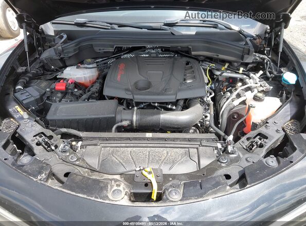 ZASPAKBN7N7D38775 2022 ALFA ROMEO STELVIO Gray Вид ззаду