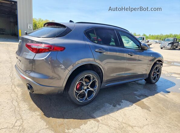 ZASPAKBN7P7D59189 2023 ALFA ROMEO STELVIO Gray Trasero derecho