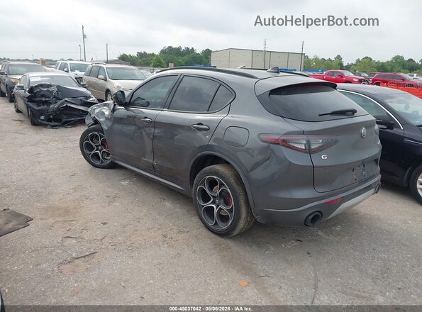 ZASPAKBN7R7D71751 2024 ALFA ROMEO STELVIO Серый Задняя левая четверть