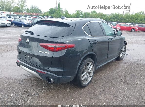 ZASPAKBNXK7C30887 2019 ALFA ROMEO STELVIO Black Trasero derecho