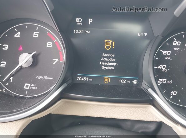 ZASPAKBNXK7C30887 2019 ALFA ROMEO STELVIO Black 