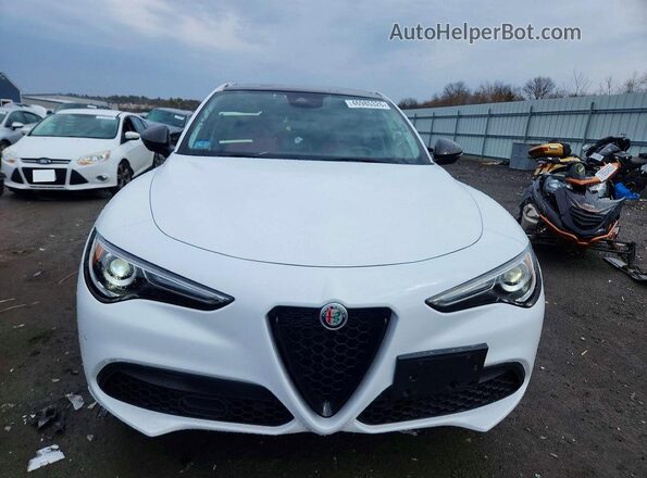 ZASPAKBNXM7D19930 2021 ALFA ROMEO STELVIO White 