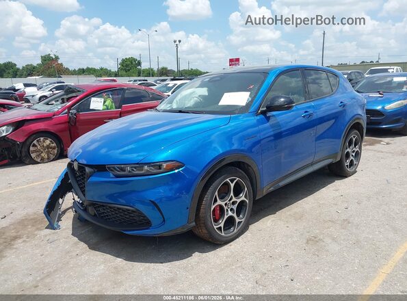 ZASPATDW6R3060926 2024 ALFA ROMEO OTHER Blue წინა მარცხენა ხედი სამი მეოთხედიდან