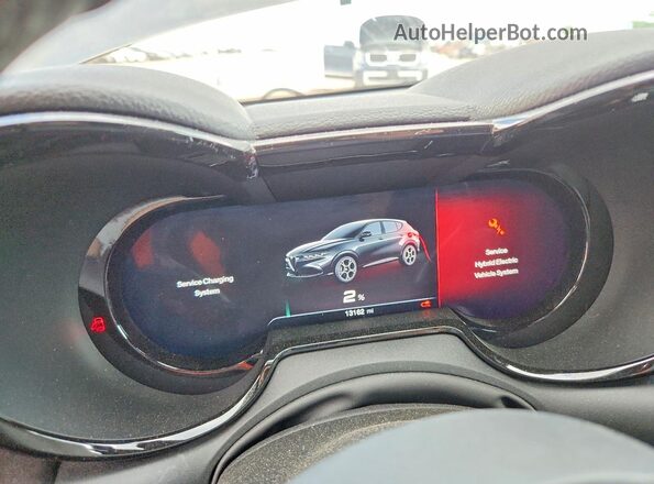 ZASPATDWXR3039240 2024 ALFA ROMEO OTHER Gray Вид щитка приладів