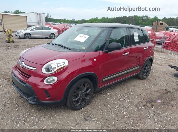 ZFBCFADH3GZ037392 2016 FIAT 500L Red Przód lewy