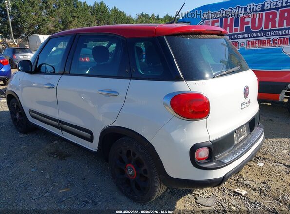 ZFBCFADH6GZ037192 2016 FIAT 500L White უკანა მარცხენა
