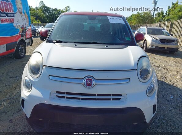 ZFBCFADH6GZ037192 2016 FIAT 500L White წინა ხედი