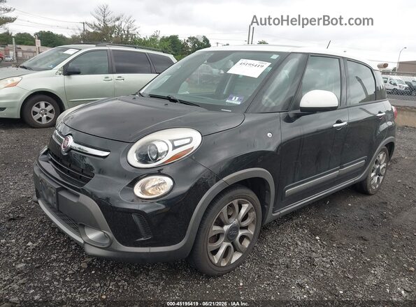 ZFBCFADH7GZ037539 2016 FIAT 500L Black Widok z przodu