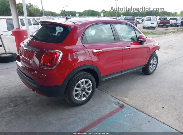 ZFBCFXAB6JP660642 2018 FIAT 500X Красный Задняя правая четверть
