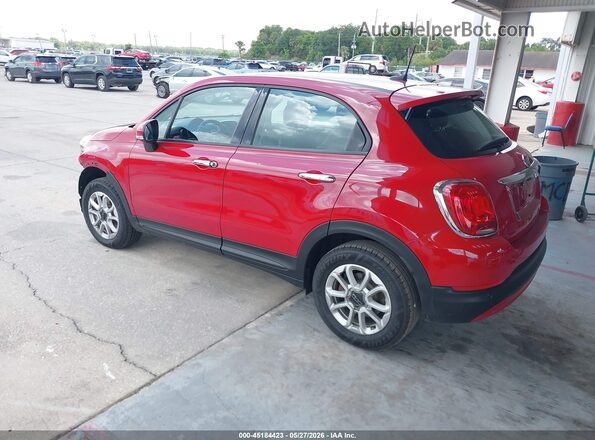 ZFBCFXAB6JP660642 2018 FIAT 500X Красный Задняя левая четверть