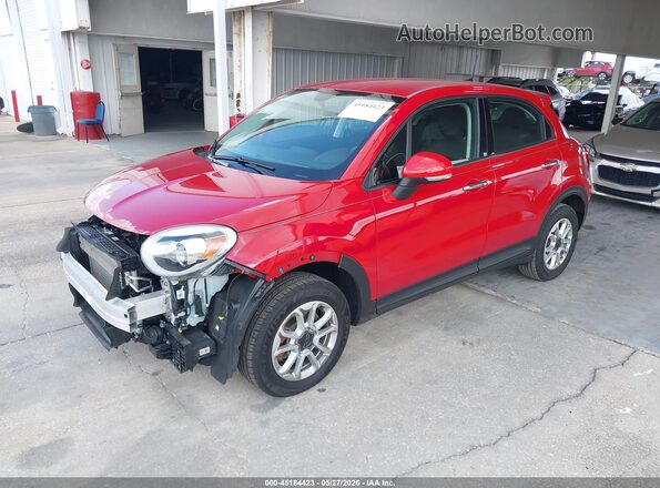 ZFBCFXAB6JP660642 2018 FIAT 500X Красный Передняя левая четверть