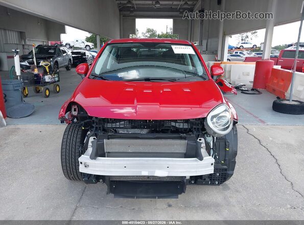 ZFBCFXAB6JP660642 2018 FIAT 500X Красный Вид задней части салона