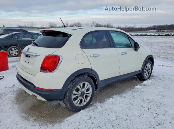 ZFBCFXBT3GP371332 2016 FIAT 500X Белый Задняя правая четверть