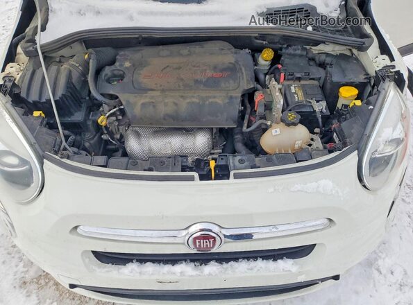 ZFBCFXBT3GP371332 2016 FIAT 500X Белый Вид задней части салона