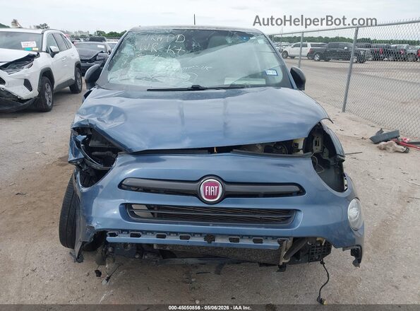 ZFBCFXCB1JP703085 2018 FIAT 500X Blue ხელსაწყოთა პანელის ხედი