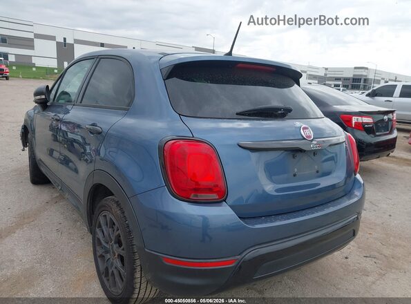 ZFBCFXCB1JP703085 2018 FIAT 500X Blue უკანა მარცხენა