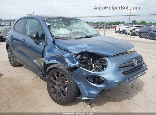 ZFBCFXCB1JP703085 2018 FIAT 500X Blue წინა ხედი