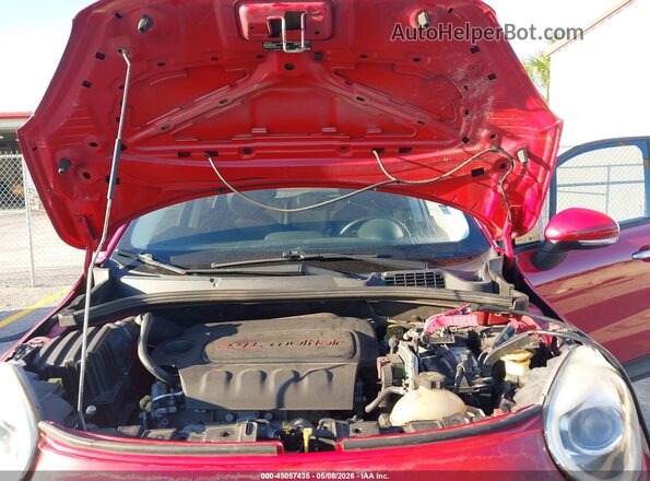 ZFBCFXCB8HP524875 2017 FIAT 500X Red Widok z tyłu
