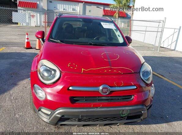 ZFBCFXCB8HP524875 2017 FIAT 500X Red Widok z przodu