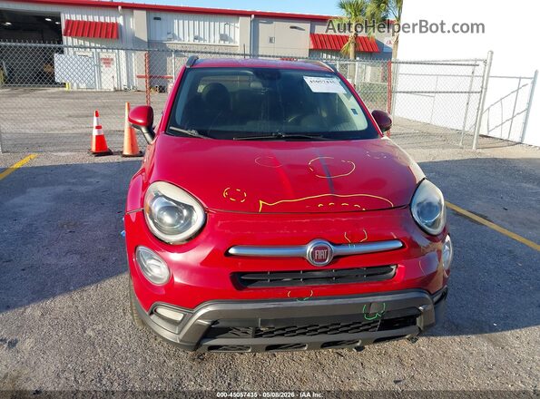 ZFBCFXCB8HP524875 2017 FIAT 500X Red Widok zestawu wskaźników