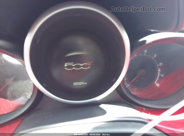 ZFBCFXDB8HP517505 2017 FIAT 500X Red Հետևի նստատեղերի տեսք