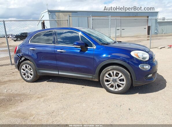 ZFBCFXDT3GP347836 2016 FIAT 500X Blue უკანა სალონის ხედი