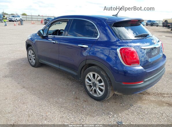 ZFBCFXDT3GP347836 2016 FIAT 500X Blue უკანა მარცხენა