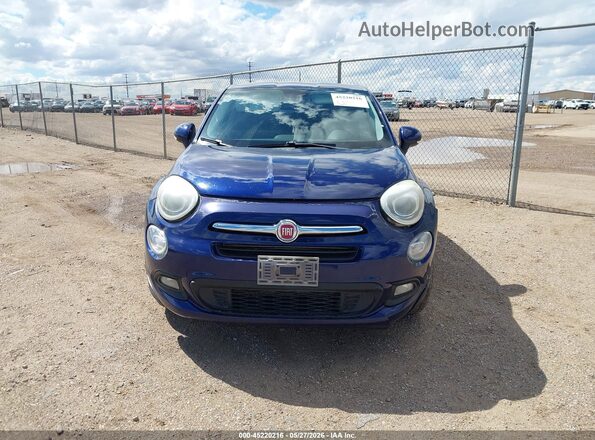 ZFBCFXDT3GP347836 2016 FIAT 500X Blue ხელსაწყოთა პანელის ხედი