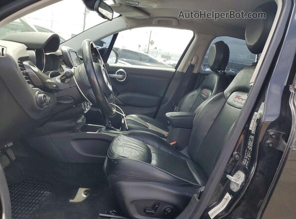 ZFBCFXDTXGP339796 2016 FIAT 500X Black Vista interior delantera