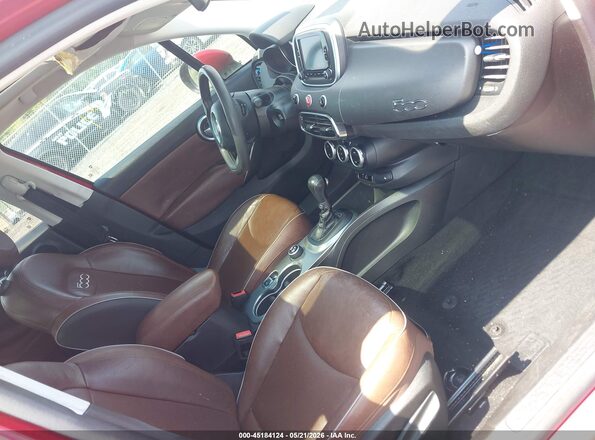 ZFBCFXET4GP387339 2016 FIAT 500X Red წინა სალონის ხედი
