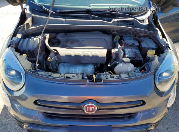 ZFBCFYCB5JP643916 2018 FIAT 500X Charcoal Շարժիչի բաժամունքի տեսք
