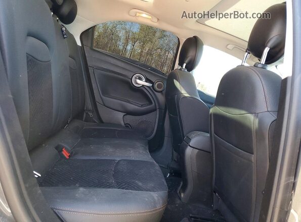 ZFBCFYCB5JP643916 2018 FIAT 500X Charcoal Սալոնի հետևի տեսք