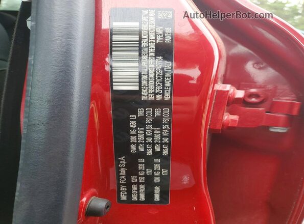 ZFBCFYCT2GP427734 2016 FIAT 500X Red 