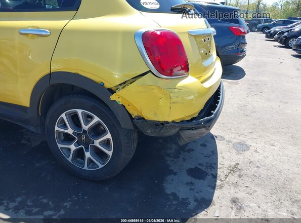 ZFBCFYCT3GP478997 2016 FIAT 500X Yellow Widok z przodu
