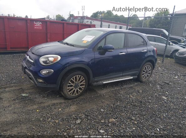 ZFBCFYCT9GP381965 2016 FIAT 500X Синий Передняя левая четверть