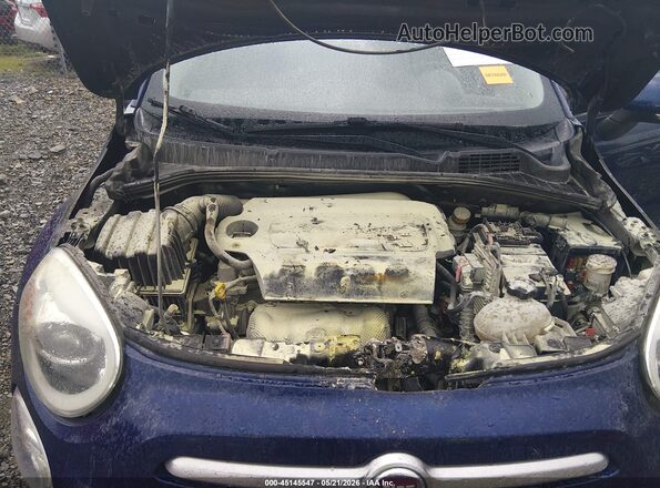 ZFBCFYCT9GP381965 2016 FIAT 500X Синий Вид сзади