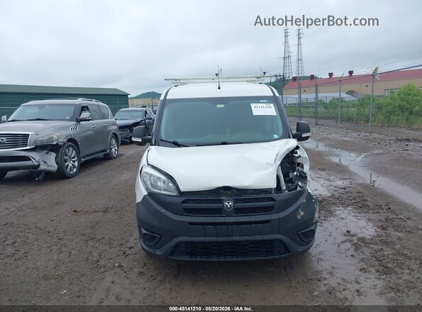 ZFBERFAB1J6L48728 2018 RAM PROMASTER CITY White Вид щитка приладів