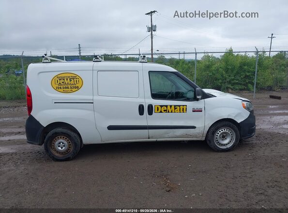 ZFBERFAB1J6L48728 2018 RAM PROMASTER CITY White Вид задньої частини салону