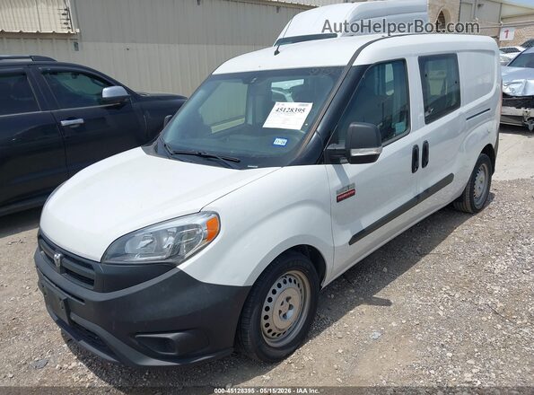 ZFBERFAB2J6J59196 2018 RAM PROMASTER CITY White წინა მარცხენა ხედი სამი მეოთხედიდან