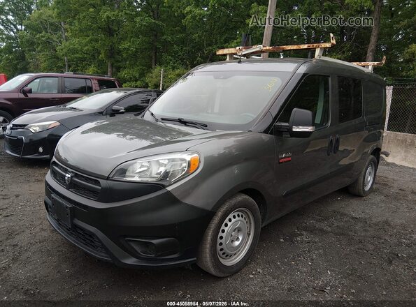 ZFBERFAB9J6K73986 2018 RAM PROMASTER CITY Gray Առջևի ձախ երեք քառորդ տեսարան