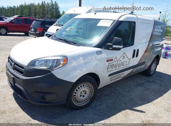 ZFBERFABXJ6H68667 2018 RAM PROMASTER CITY White Vista tres cuartos delantera izquierda