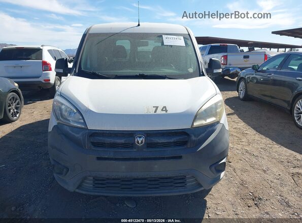 ZFBERFAT1G6B51918 2016 RAM PROMASTER CITY White Вид щитка приладів