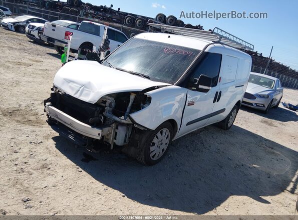 ZFBERFAT3G6C68948 2016 RAM PROMASTER CITY White Vista tres cuartos delantera izquierda