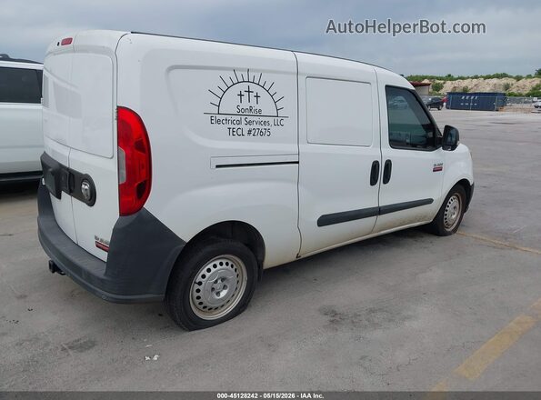 ZFBERFAT8G6C48775 2016 RAM PROMASTER CITY White Tył prawy
