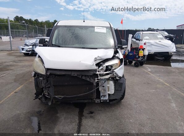 ZFBERFATXG6B21543 2016 RAM PROMASTER CITY White Вид задньої частини салону