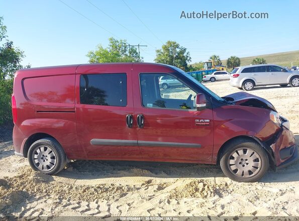 ZFBERFBB6J6L06103 2018 RAM PROMASTER CITY Red Widok wnętrza z tyłu
