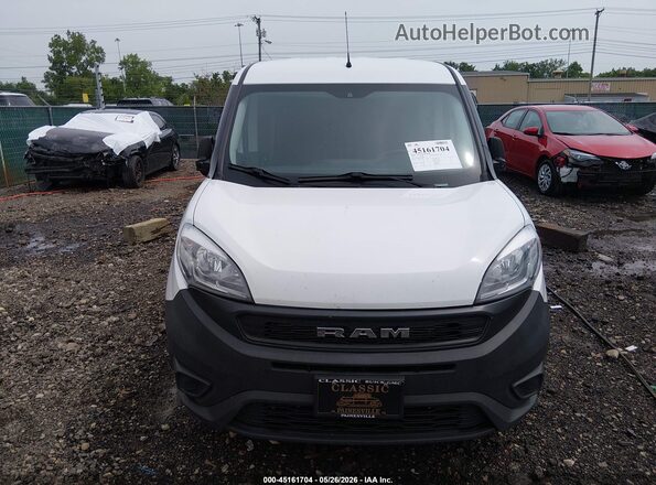 ZFBHRFAB0L6P85443 2020 RAM PROMASTER CITY Белый Вид задней части салона