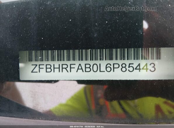 ZFBHRFAB0L6P85443 2020 RAM PROMASTER CITY Белый Вид подкапотного пространства