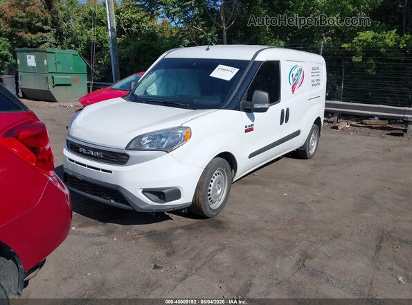 ZFBHRFAB5N6W49554 2022 RAM PROMASTER CITY Белый Передняя левая четверть