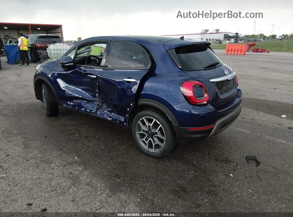 ZFBNF3B10MP945879 2021 FIAT 500X Blue Հետևի ձախ